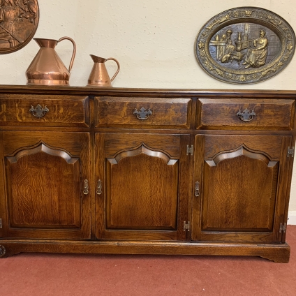 Outstanding Quality "royal Oak" Dresser / Sideboard/cupboard - Now Sold