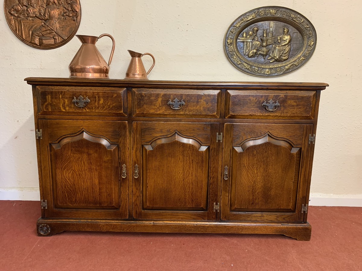 Outstanding Quality "royal Oak" Dresser / Sideboard/cupboard - Now Sold
