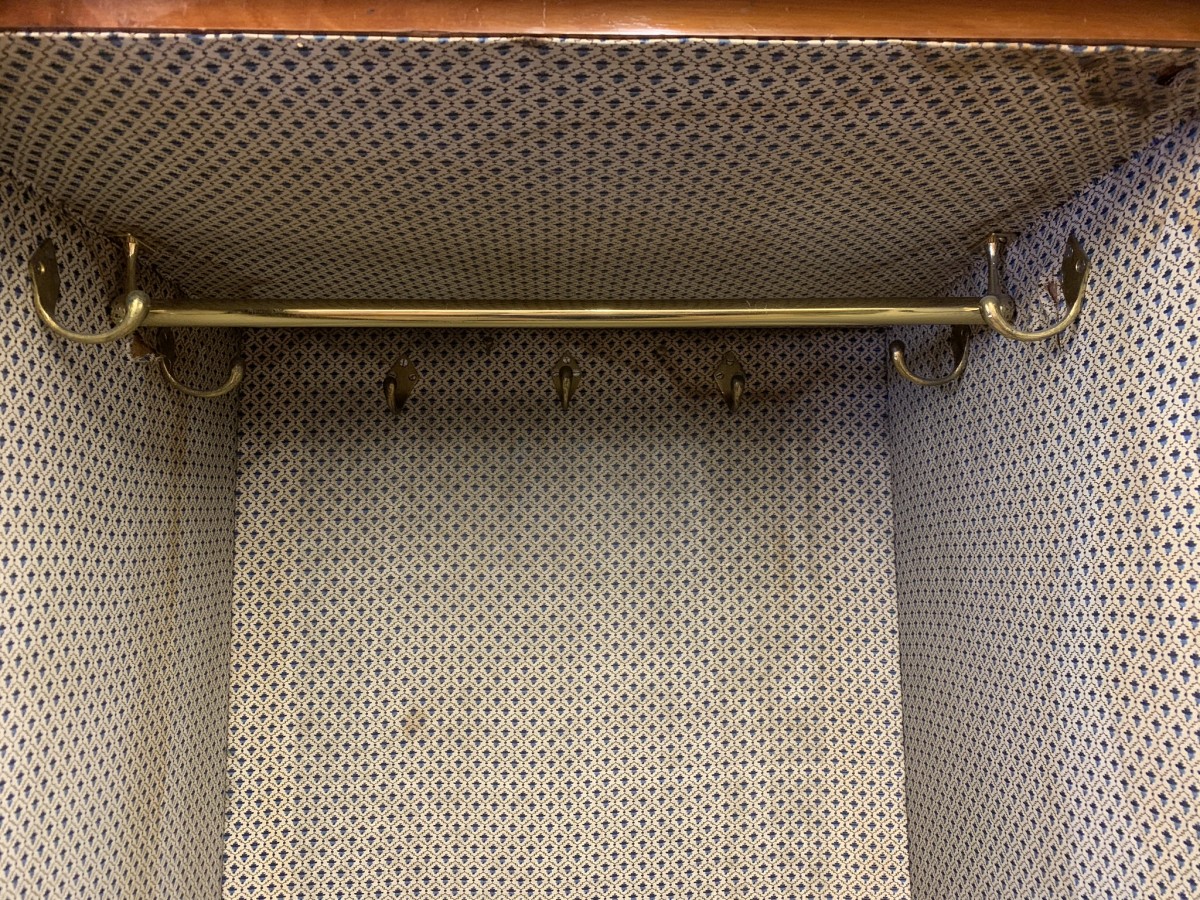 Stunning Burr Walnut Victorian Mirror Door Wardrobe - Now Sold - Image 17