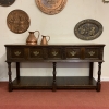 Fantastic Quality Antique Carved Country Oak Dresser Base/sideboard Circa 1900 - Image 13