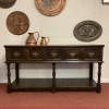 Fantastic Quality Antique Carved Country Oak Dresser Base/sideboard Circa 1900 - Image 14