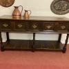 Fantastic Quality Antique Carved Country Oak Dresser Base/sideboard Circa 1900 - Image 4