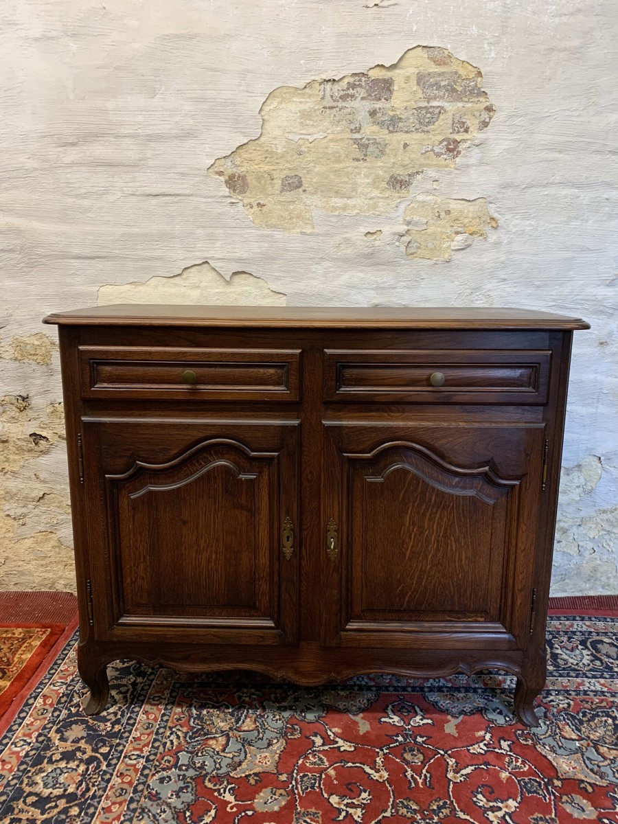 Outstanding Quality French Oak Two-door Cabinet/cupboard - Image 15