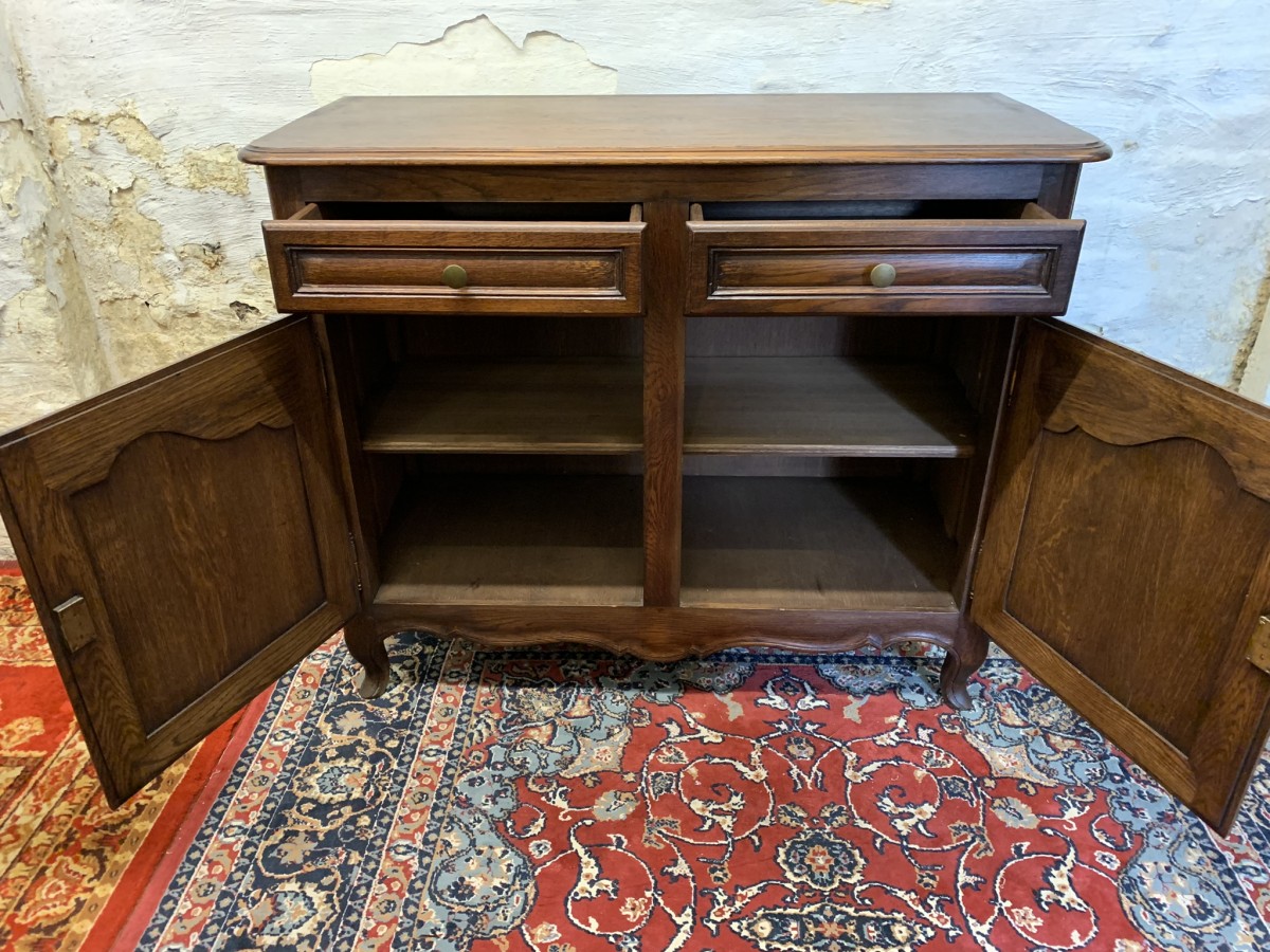 Outstanding Quality French Oak Two-door Cabinet/cupboard - Image 16