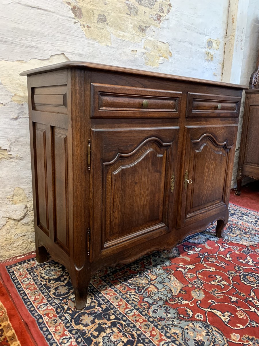 Outstanding Quality French Oak Two-door Cabinet/cupboard - Image 2