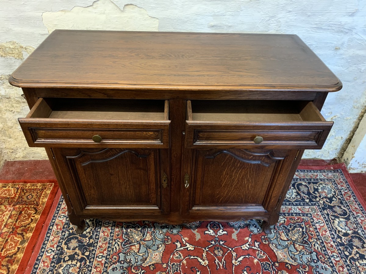 Outstanding Quality French Oak Two-door Cabinet/cupboard - Image 5