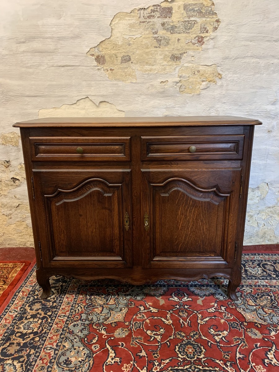 Outstanding Quality French Oak Two-door Cabinet/cupboard - Image 8