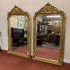 Stunning Pair Of Large Carved Gilt Mirrors - Image 3