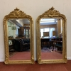 Stunning Pair Of Large Carved Gilt Mirrors - Image 6