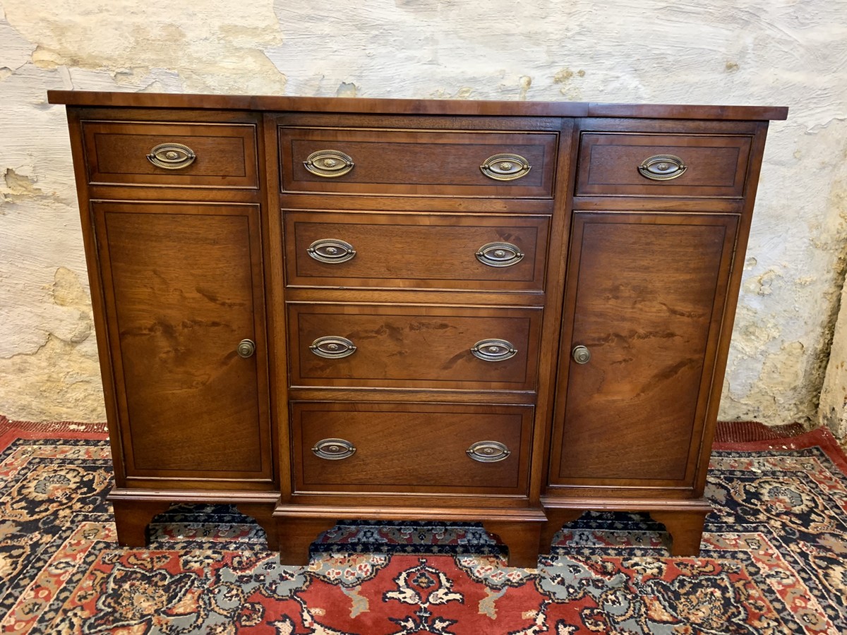 Fantastic Quality Mahogany Bevan Funnell Small Sideboard - Now Sold - Image 2