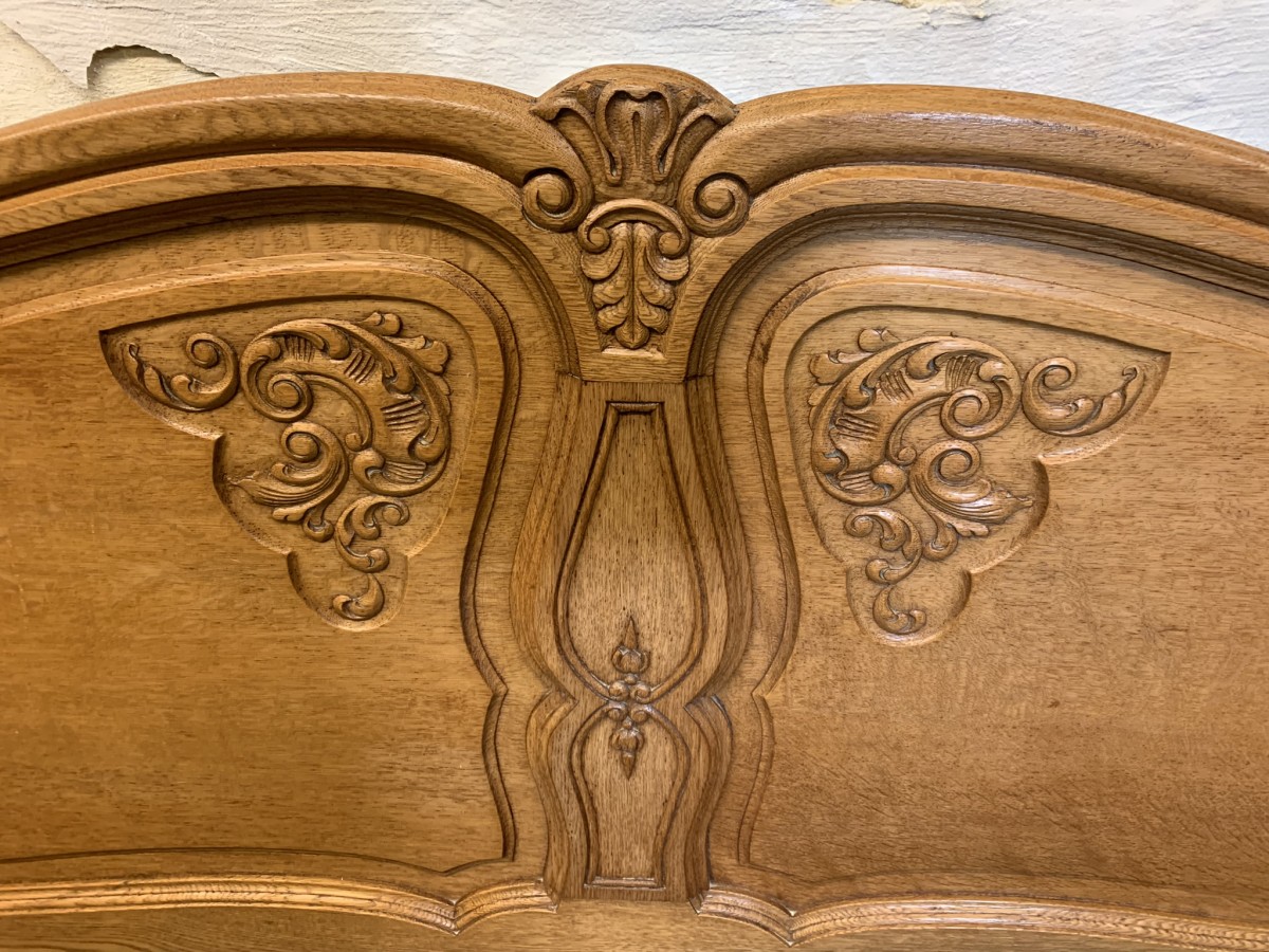 Fantastic Quality French Carved Oak King Size Bed - Now Sold - Image 22