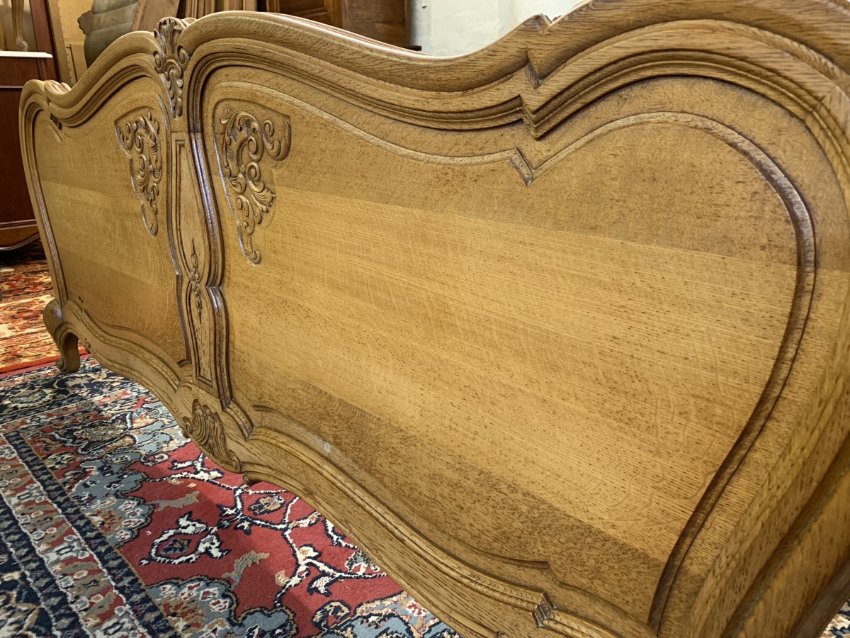 Fantastic Quality French Carved Oak King Size Bed - Now Sold - Image 7