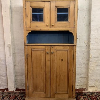 Fabulous Antique Pine Housekeepers Cupboard/larder/cabinet Circa 1910 - Now Sold