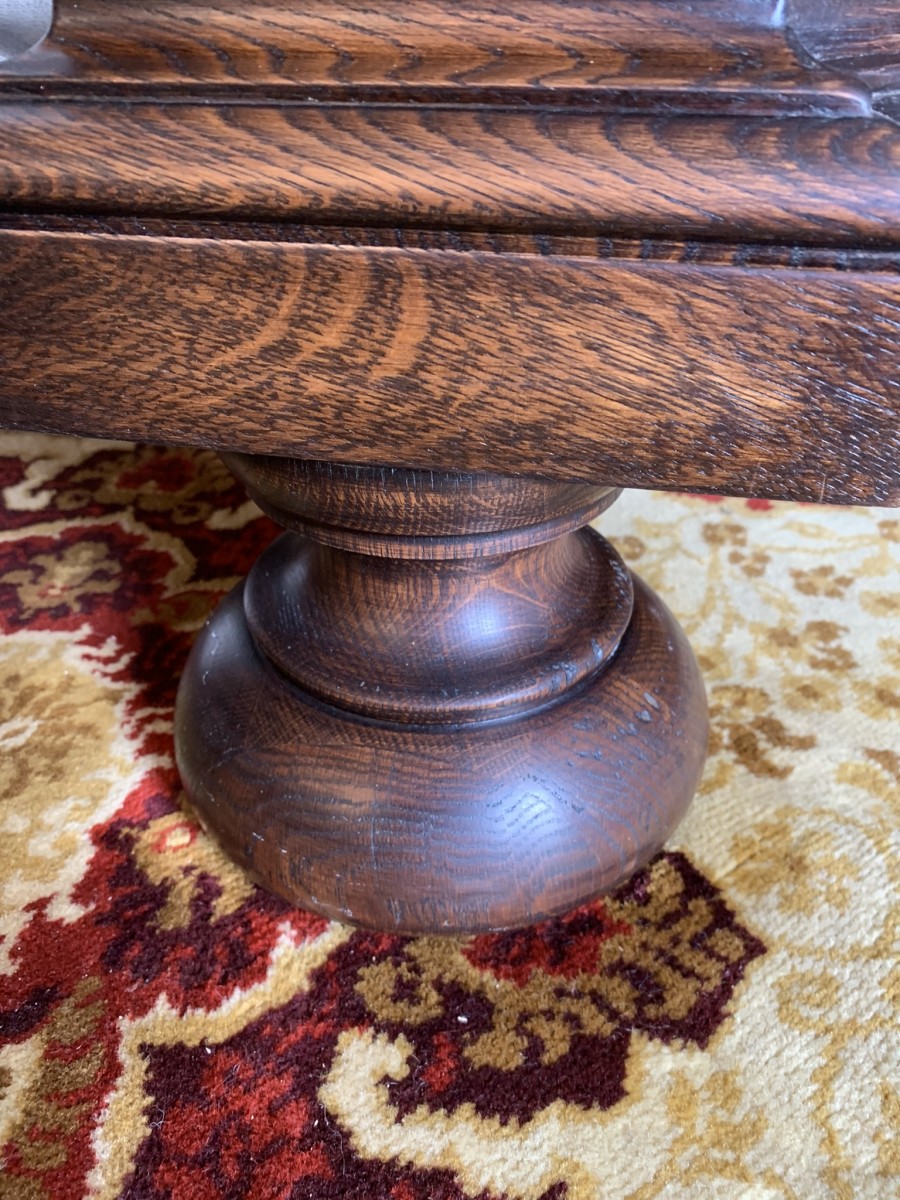 Stunning Oak Shaped Top Two Door Armoire/wardrobe/cupboard - Image 13