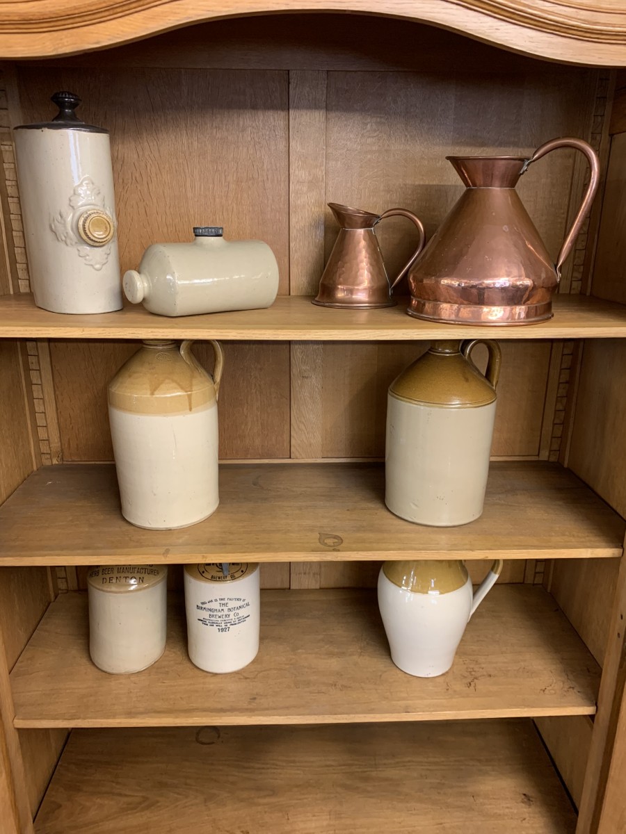 Fabulous Quality French Carved Oak Glazed Cabinet/cupboard Circa 1930 - Image 16