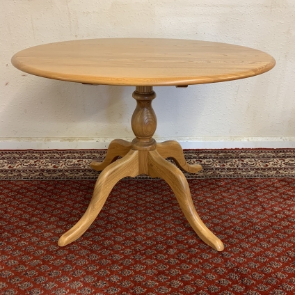 Outstanding Quality Ercol Blonde Elm Round Mid Century Table
