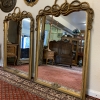 Stunning Pair Of Gilt Rope Decorative French Bevel Edged Mirrors - Image 17