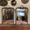 Stunning Pair Of Gilt Rope Decorative French Bevel Edged Mirrors - Image 3