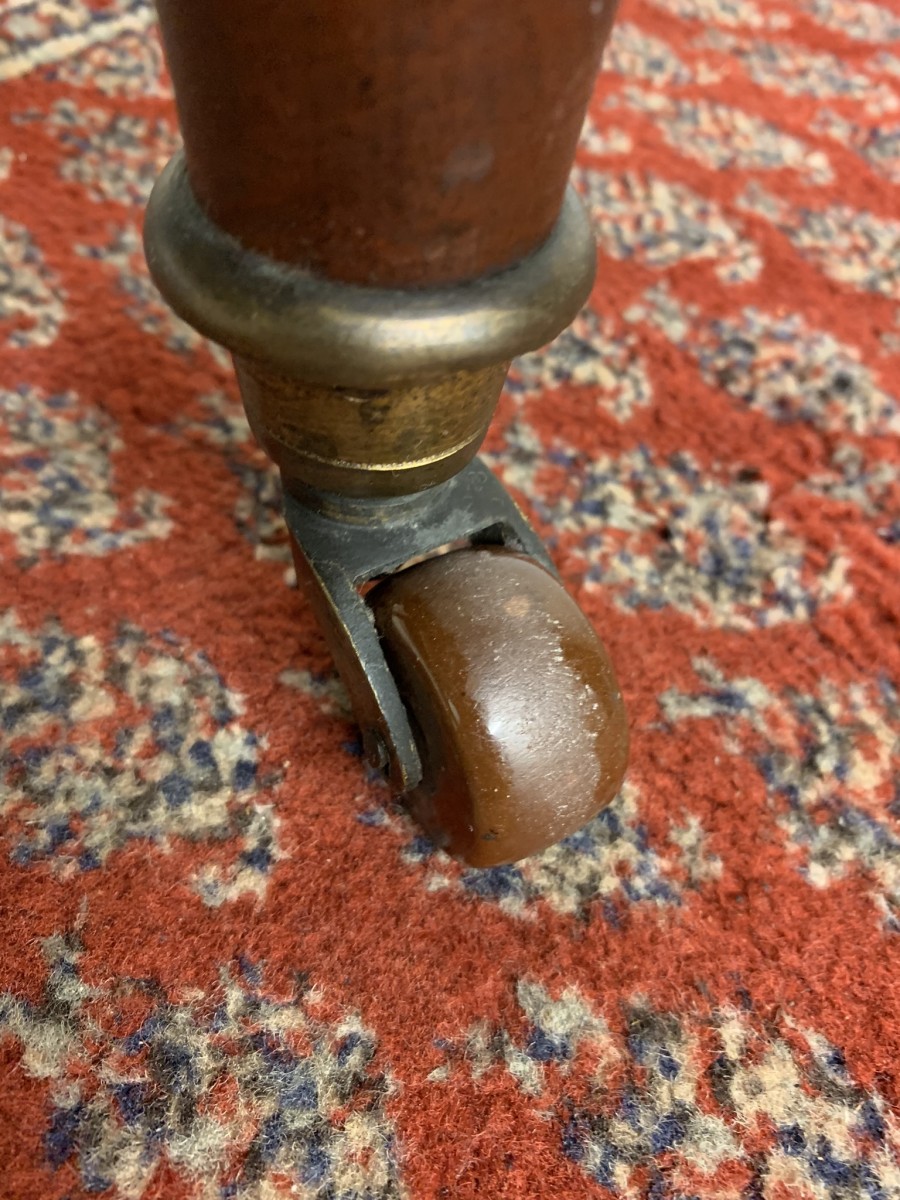 Fabulous Walnut Arts And Crafts Dressing Table Circa 1895 - Image 3