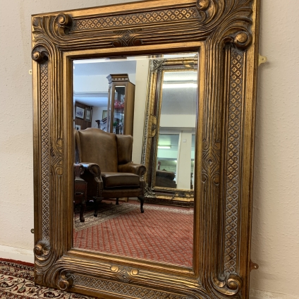 Large Gilt Highly Decorative Carved Mirror