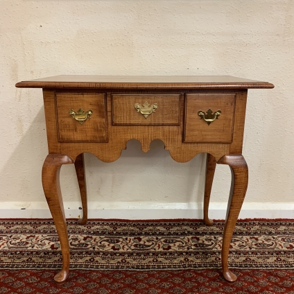 Fabulous Mahogany Three Drawer Lowboy/side Table