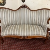 Stunning Antique Shaped Mahogany Upholstered Sofa Circa 1880 - Image 22