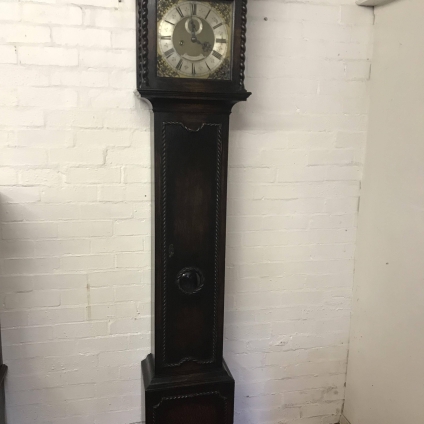 Top Quality "harrods Ltd London" Oak Eight Day Longcase Clock - Now Sold