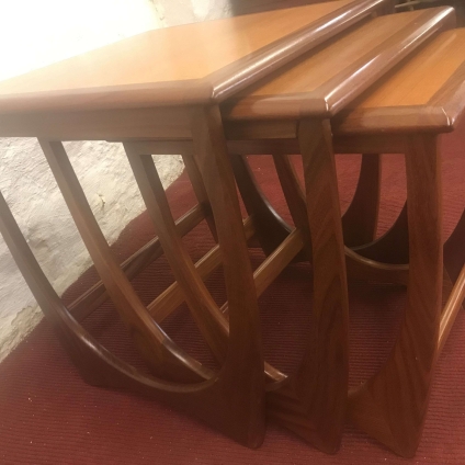 Astro Nesting Tables By Kai Kristiansen For G-plan, 1960's  - Now Sold