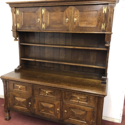 Outstanding Quality Oak Bespoke "nigel Griffiths" Dresser/cupboard/sideboard -now Sold