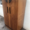 Art Deco Oak And Walnut Two Door Fitted Gentlemans Wardrobe - Now Sold - Image 10