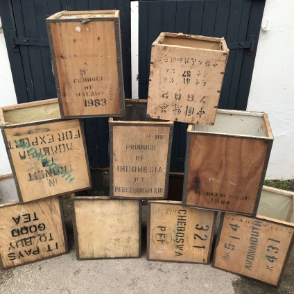 Vintage Tea Chests - Now Sold