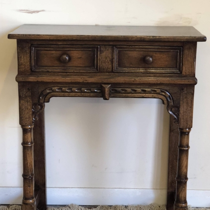 Outstanding Quality Handmade English Oak Tichmarsh And Goodwin Hall Table - Now Sold
