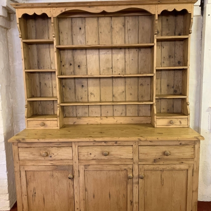 Fantastic Large Pine Dresser With Rack - Now Sold