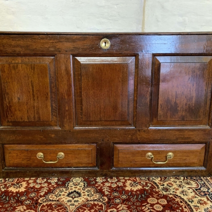 Georgian Oak Blanket Box/linen Chest - Now Sold