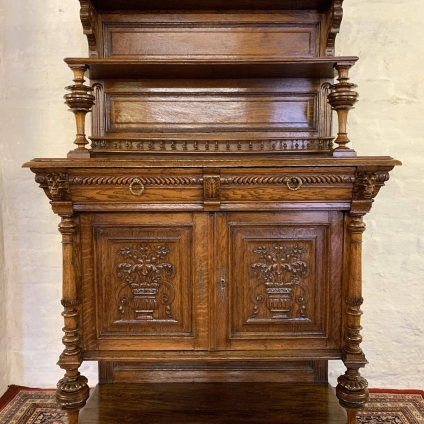 Stunning French Antique Carved Oak Buffet/sideboard/cabinet - Now Sold