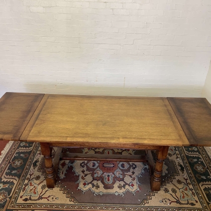Outstanding Quality Solid Oak Titchmarsh & Goodwin Extending Table - Now Sold