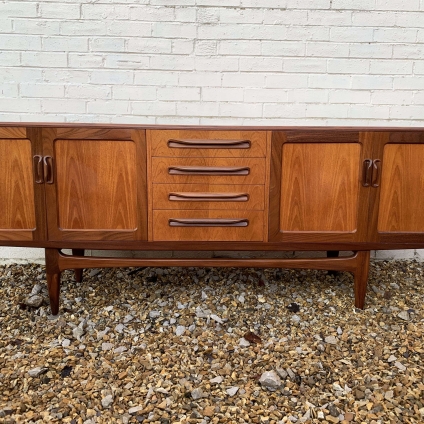 Super Stylish Mid Century Teak Gplan Sideboard/credenza/dresser - Now Sold