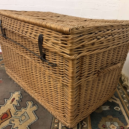 Vintage Wicker Storage Basket - Now Sold
