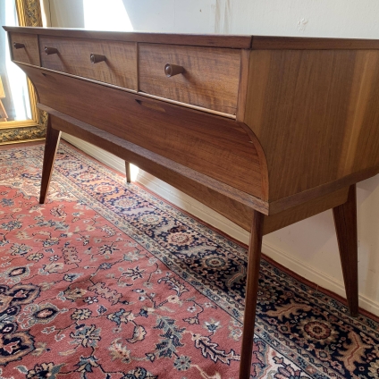 Mid-century "ac Handcraft Quality Furniture" Alfred Cox Teak Chest/dresser - Now Sold