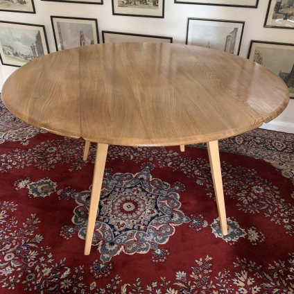 Stylish Mid Century Blonde Ercol Drop Leaf Table - Now Sold