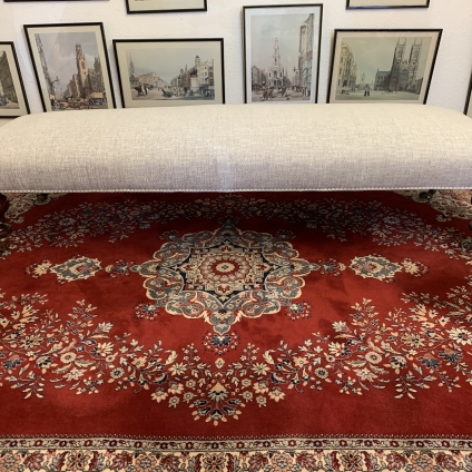 Outstanding Antique Mahogany William Iv Upholstered Seat/day Bed Circa 1835 - Now Sold