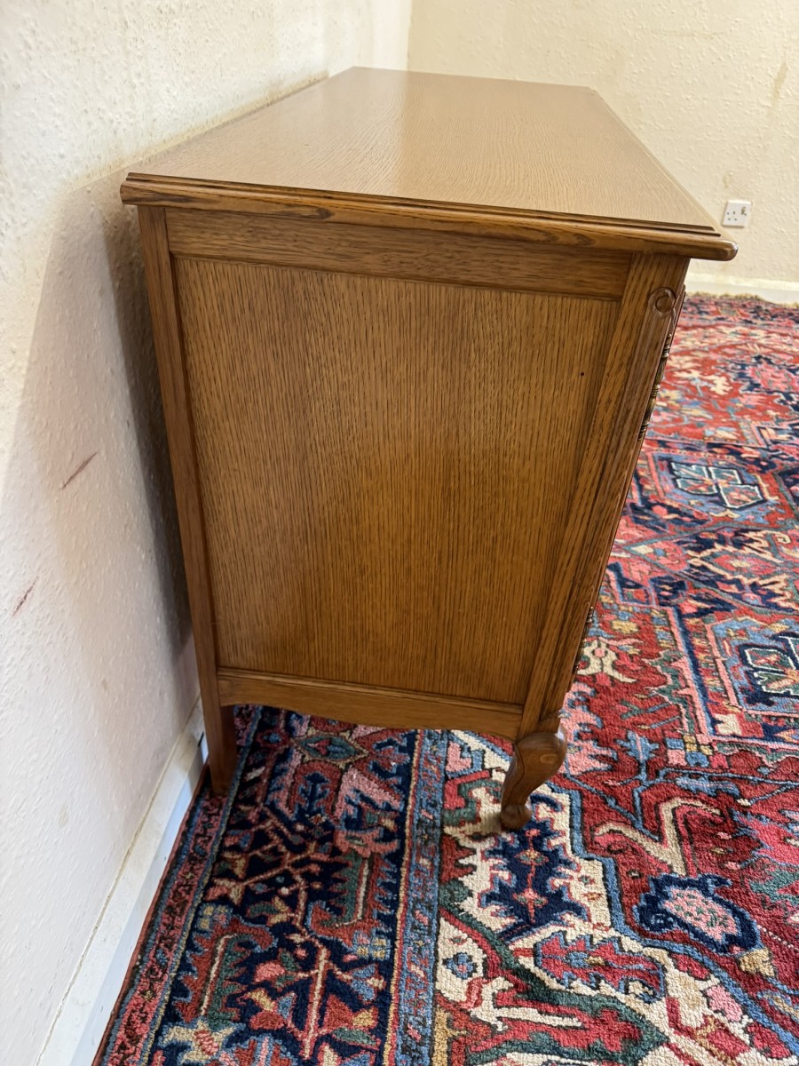 Fabulous French Carved Oak Cabinet/cupboard - Image 8