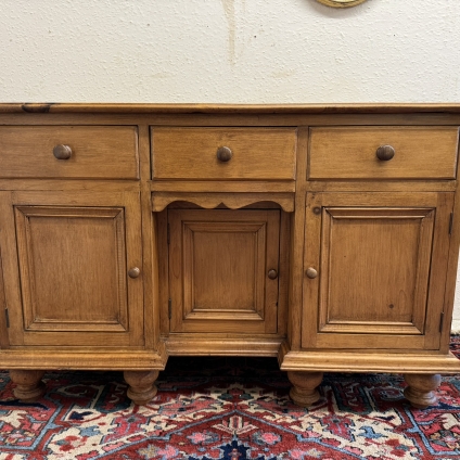 Fabulous Country Pine Three Door Cupboard/dresser
