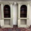 Impressive Pair Of French Barrel Back Niche Display Cabinets - Image 14
