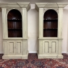 Impressive Pair Of French Barrel Back Niche Display Cabinets - Image 2