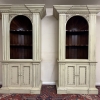 Impressive Pair Of French Barrel Back Niche Display Cabinets - Image 3