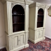 Impressive Pair Of French Barrel Back Niche Display Cabinets - Image 4