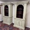 Impressive Pair Of French Barrel Back Niche Display Cabinets - Image 5