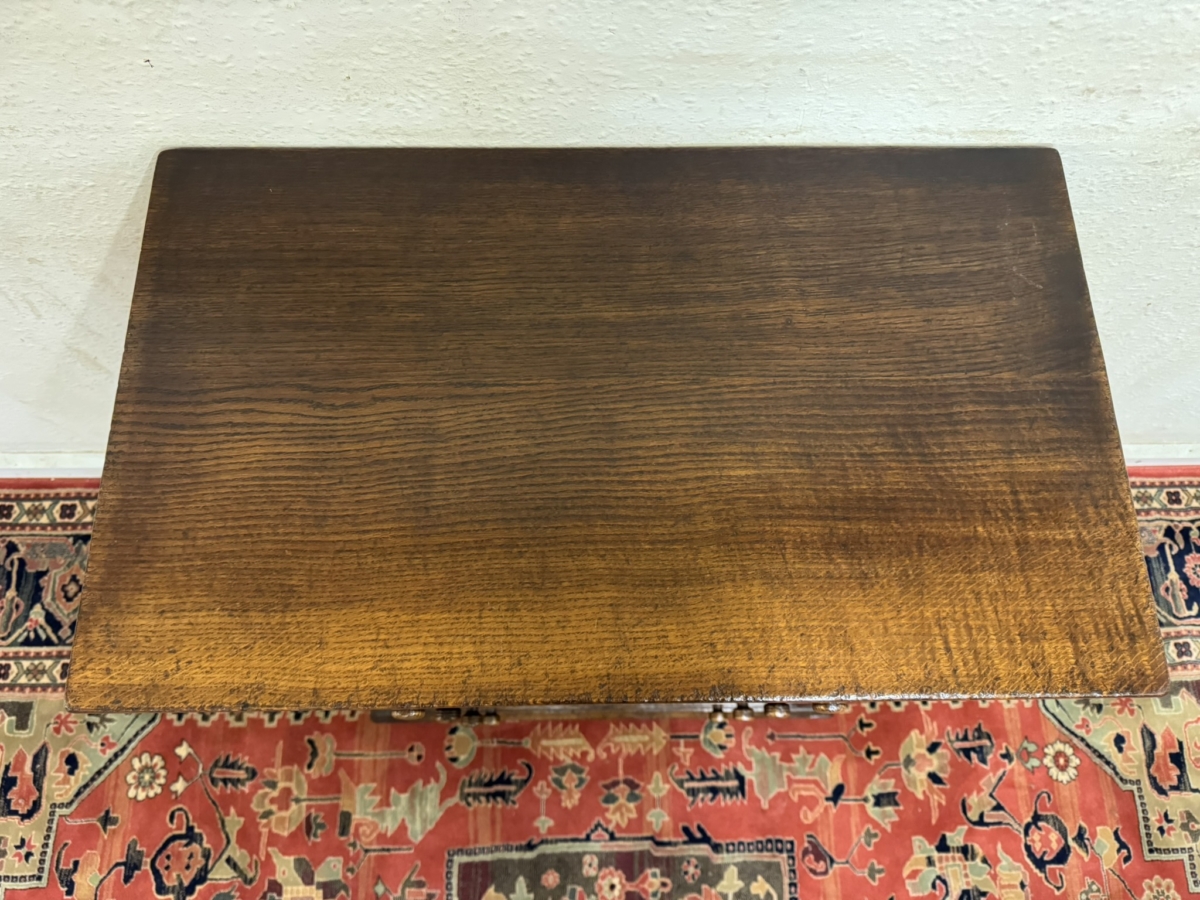 QUALITY TITCHMARSH AND GOODWIN CARVED OAK CHEST OF DRAWERS - Image 4