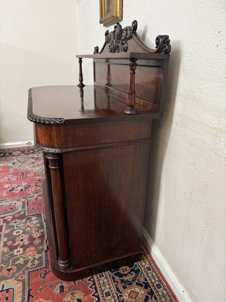 OUTSTANDING QUALITY ANTIQUE MAHOGANY SIDE CABINET CIRCA 1830 - Image 5